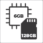 Memorija 6GB/128GB