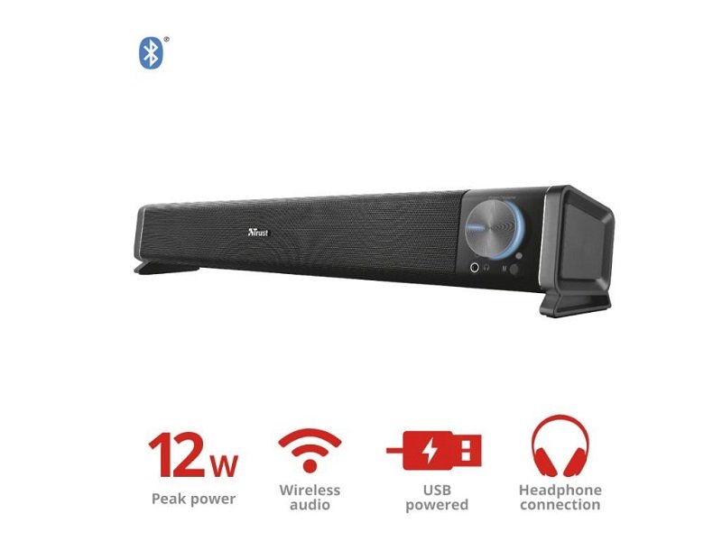 Trust asto sales wireless bluetooth soundbar