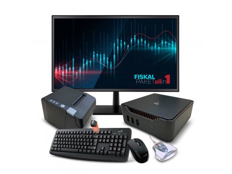 ZEUS Fiscal paket ( Mini PC, Monitor, Bežična tastatura i miš, Termalni štampač, Čitač smart kartica)