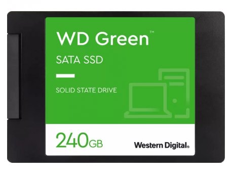 WESTERN DIGITAL 240GB 2.5'' SATA III WDS240G3G0A Green SSD