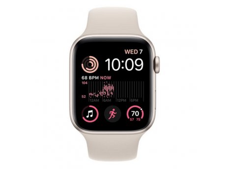 APPLE Watch SE2 GPS Aluminium Sport Starlight Band 40mm mnjp3se a