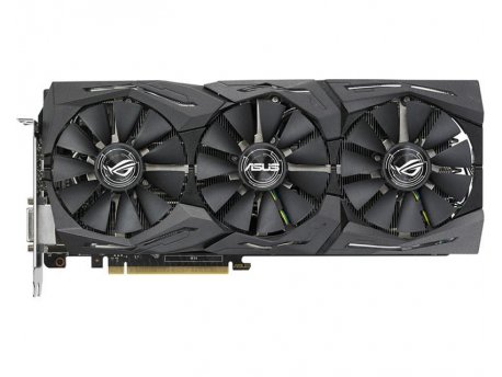 ASUS NVidia GeForce GTX 1080 8GB 256bit STRIX GTX1080 O8G 11GBPS