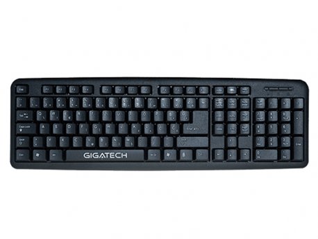 GIGATECH Tastatura GT-410E (YU), Crna