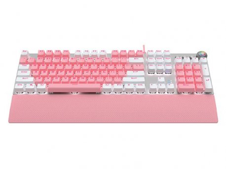 AULA F2088 pink/bela, mehanička