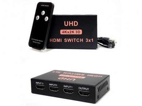 Egern Fremme Soak FAST ASIA HDMI Switch 3x1 4Kx2K 3D cena karakteristike komentari - BCGroup