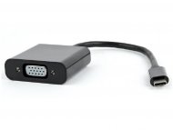 GEMBIRD USB Type-C na VGA adapter, crni (AB-CM-VGAF-01)