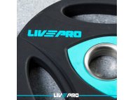 LivePro LivePro Premium Olimpijski Urethan tegovi sa hvatom 1.25kg - LP8020