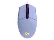 LOGITECH Gejmerski miš G102 LIGHTSYNC (Ljubičasti)