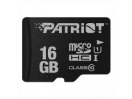 PATRIOT Micro SDHC 16GB Class 10 LX Series UHS-I CL10 PSF16GMDC10