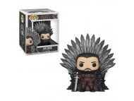 FUNKO Game of Thrones POP! Deluxe - Jon Snow Sitting on Iron Throne