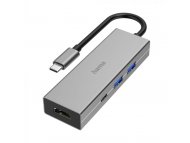 HAMA USB-C Multiport Hub: 2 X USB-A, USB-C I HDMI