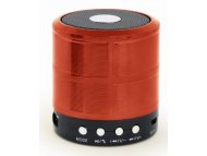 GEMBIRD SPK-BT-08-R  Portable Bluetooth speaker +handsfree 3W, FM, microSD, AUX, red