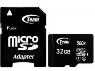 TEAM GROUP MICRO SDHC 32GB UHS-I +SD Adapter TUSDH32GCL10U03