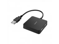 HAMA USB HUB 2.0, 4 Porta, 480 Mbit/S, Crni 200121