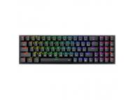 REDRAGON Bežična gejmerska tastatura Pollux K628-RGB Red US (Crna)