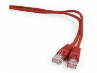 GEMBIRD UTP kabl CAT 5e sa konektorima, 0.5m, crveni (PP12-0.5M/R)