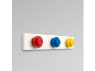 LEGO Kuke za kačenje na nosaču - crvena, plava, žuta