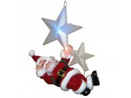 ED Deda Mraz na baterije LED 20cm