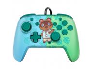 PDP Faceoff Deluxe+ Audio Wired Controller: Animal Crossing Tom Nook