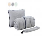 DORMEO Adaptivego set pokrivač i jastuk u sivoj boji  110046946