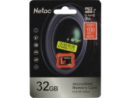 NETAC Micro SDHC, 32GB, P500 Extreme Pro (NT02P500PRO-032G-S)
