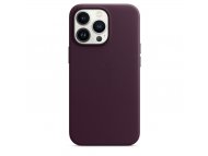 APPLE IPhone 13 Pro Leather Case with MagSafe Dark Cherry  (mm1a3zm/a)