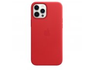 APPLE IPhone 12 Pro Max Leather Case with MagSafe Product Red (mhkj3zm/a)