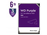 WD 6TB 3.5'' SATA III Purple WD64PURZ Surveillance hard disk