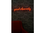 WALLXPERT Good Vibes Only Red