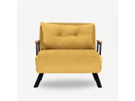 Atelier del Sofa Fotelja Sando Single Mustard