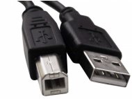 X WAVE USB kabl za štampače/USB 2.0 (tip A - muški) - USB 2.0 (tip B) /dužina 1.8m/crna/poli bag