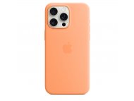 APPLE IPhone 15 Pro Max Silicone Case w MagSafe - Orange Sorbet (mt1w3zm/a)