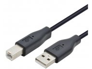 E-GREEN Kabl USB A - USB B M/M 3m crni