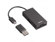 HAMA USB 2.0 OTG Hub/Citac kartica za telefon/tablet/PC (54141)