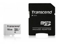 TRANSCEND MICRO SD 16GB + SD adapter TS16GUSD300S-A