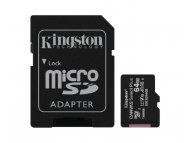 KINGSTON SD 64GB KINGSTON + SD adapter SDCS2/64GB