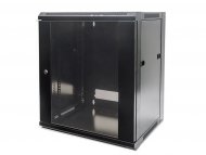 INTELLINET 19 Wallmount Cabinet, Flatpack, 15U, Black,570x4 ()