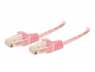 INTELLINET Patch Cable, Cat5 compatible, U/UTP, 1m, Pink