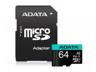 A DATA UHS-I U3 MicroSDXC 64GB V30S class 10 + adapter AUSDX64GUI3V30SA2-RA1