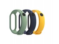 XIAOMI Mi Smart Band 5 Strap (3 pack) Navy Blue/Yellow/Mint Green