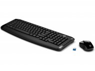 HP 300 Wireless Keyboard and Mouse Black YU (3ML04AA)