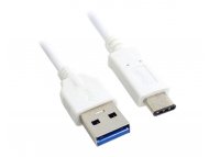 E-GREEN Kabl 3.0 USB A - USB 3.1 tip C M/M 1m beli
