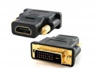 E-GREEN DVI-I (24+5) Dual Link (M) - HDMI (F) Black