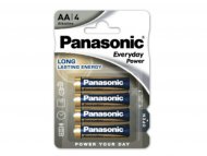 PANASONIC Baterije LR6EPS/4BP -AA 4kom 3+1F Alkaline Every