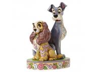 JIM SHORE Lady and The Tramp 60th Anniversary Figurine